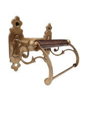 Victorian Style Toilet Roll Holder Copper Antique/Bronze Finish (W/O)