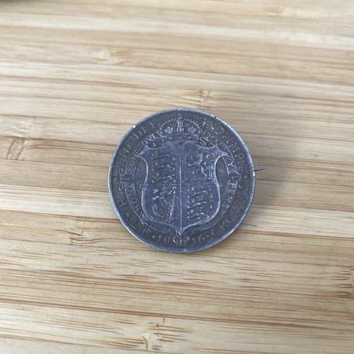George coin brooch - george, v,
