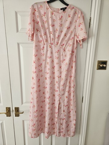 Pink floral floaty maternity - floral,