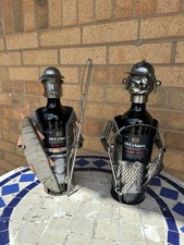 METAL SMILING FISHERMAN WINE