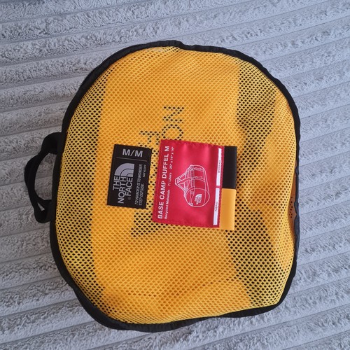 North face yellow duffel bag - north,