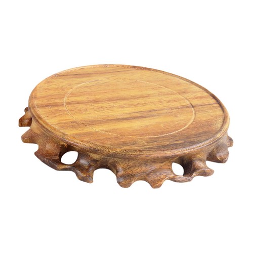 Wood carving display stand - wood,