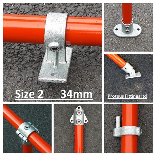 Pipe clamp fittings - fittings, 34mm