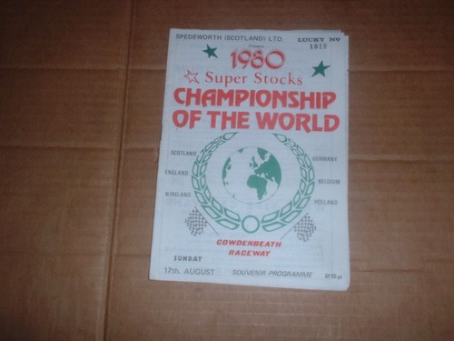 Spedeworth scotland superstox - ,