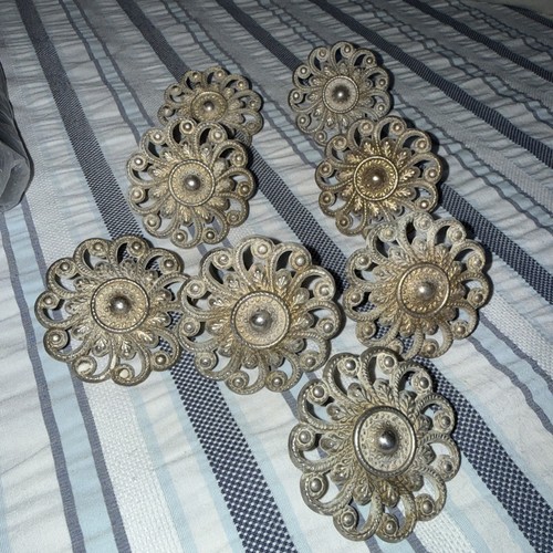 Retro metal door handles - door, knobs
