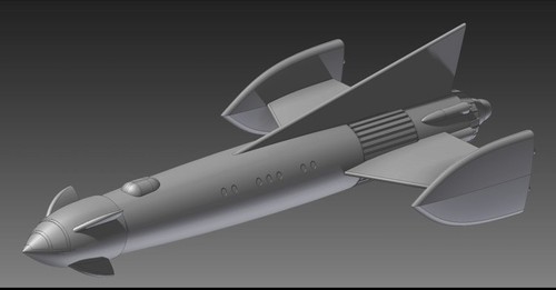Fireball xl5 printed model - fireball,