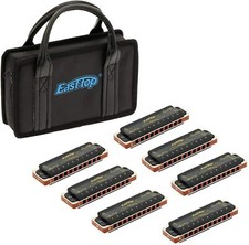 EASTTOP Harmonica Set 10hole