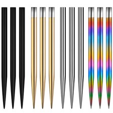 Mission | Glide | Smooth Dart Points 6 Lengths, Various Size/Colour – 3 Per Pack