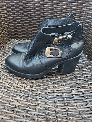 Womens leather ankle boots - leather,