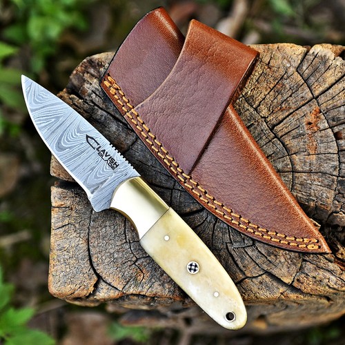 Handmade damascus skinner - damascus,