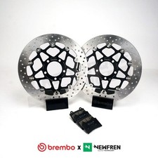 Brembo Front Brake Disc + Newfren BT1 Pads fits Yamaha MT-07 700 (MTN 690) 2021