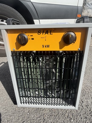 Sial da9 industrial fan heater - da9,