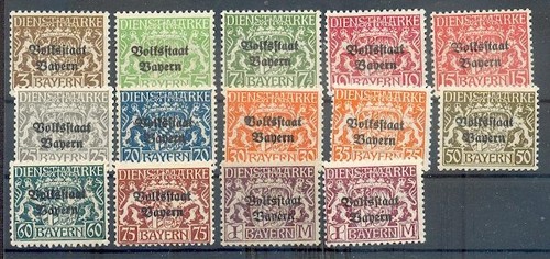 Bavaria service mnh - service, 30/43**