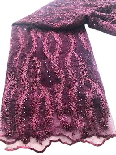 Yards african lace fabric - african,