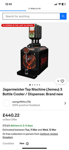 Jagermeister tap machine - jagermeister,
