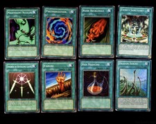8 Yu-Gi-Oh Cards Vintage SDJ SDP LOB SYE Common Legend of Blue Eyes White Dragon
