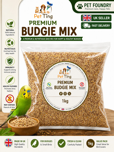 Premium budgie food mix - food, 1kg
