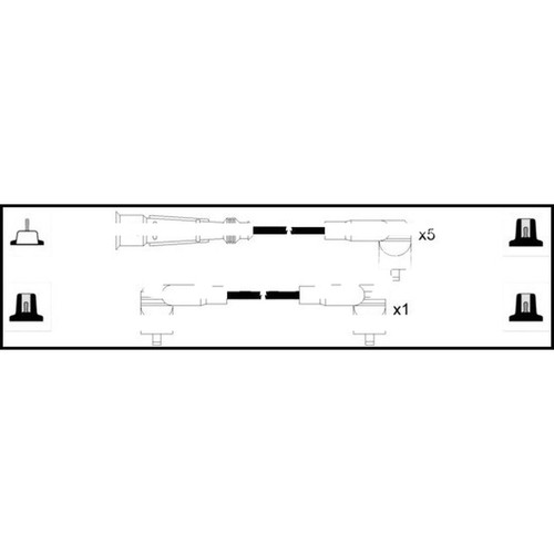 Leads ignition cables kit - ignition,