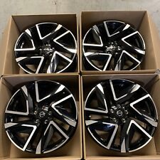Genuine Set Of 4 Nissan Juke  19” Alloy Wheels Black And Diamond Cut