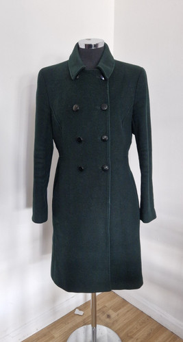 Hobbs forest green coat size - hobbs,