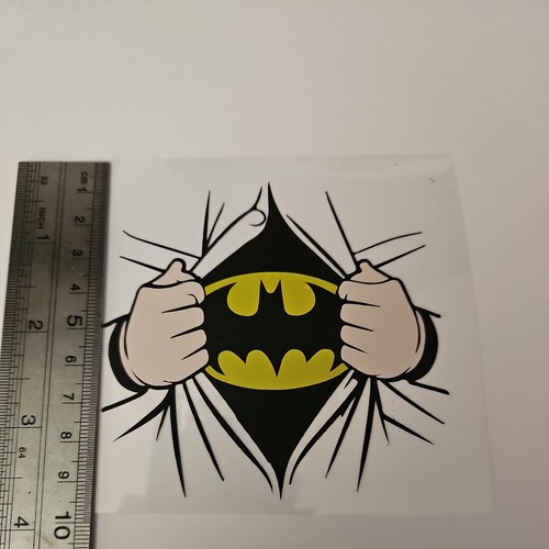 Vinyl sticker batman - vinyl, water
