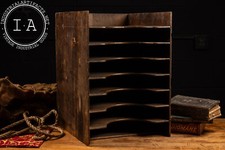 Antique Pine File Sorter