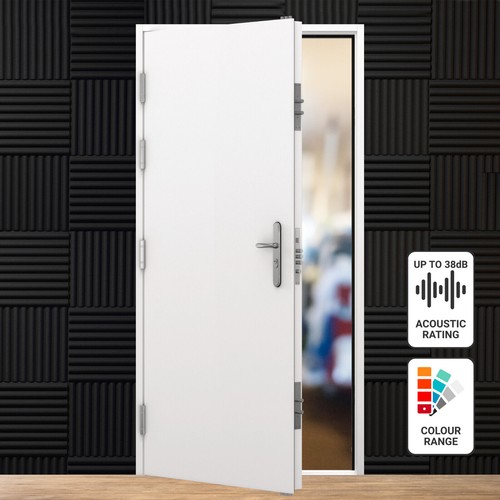 Acoustic steel door sound - acoustic,