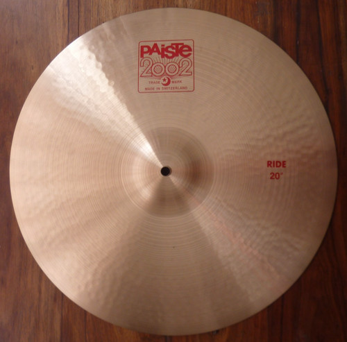 Paiste 2002 ride cymbal - paiste, 20"