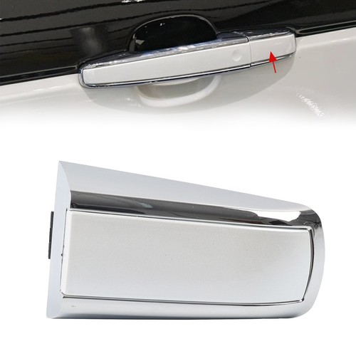 White rear door handle cover - handle,