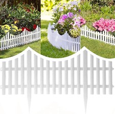 4 x Plastic Wooden Effect Lawn