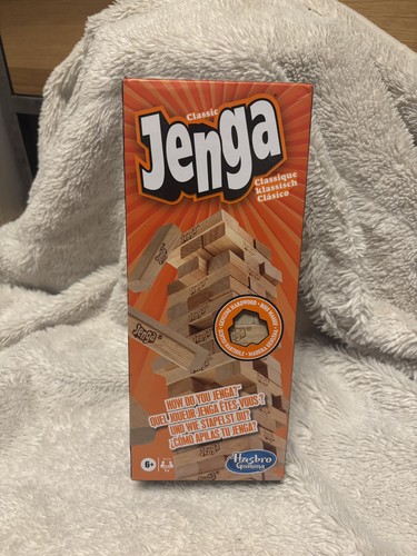 Jenga classic wooden - wooden, tower