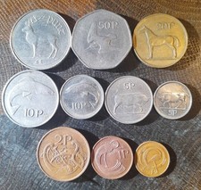 IRELAND EIRE. FULL 10 COIN