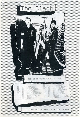 The clash white - the,
