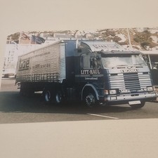 Litt - Haul International Scania 142    Truck/Lorry photo  6x4 
