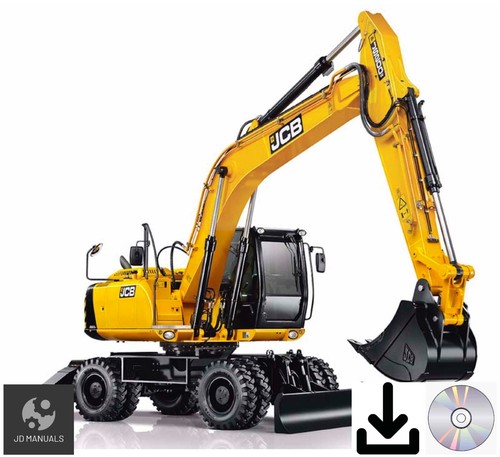 Jcb js200w wheeled excavator - jcb,