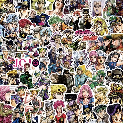 80pcs jojo bizarre - 80pcs,
