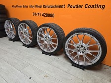 RAYS HOMURA 2X7, Set of 4 Wheels and Tyres 19 inch 5x112pcd 19 X 8J ET 48