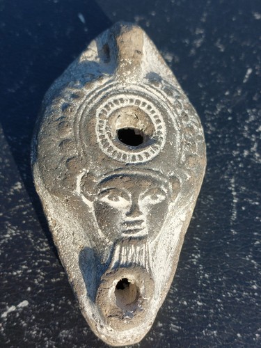 Ancient egyptian clay oil - ancient,