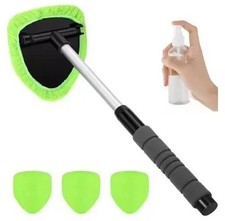 Car Window Cleaning Brush Telescopic Microfiber Windshield Cleaner Tool