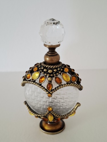 Vintage ornate perfume bottle - vintage,