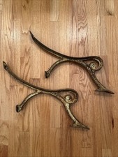 Salvaged Cast Iron Park Bench