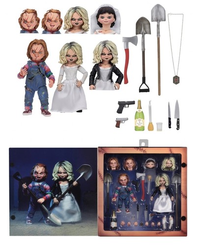 Neca chucky tiffany ultimate - chucky,