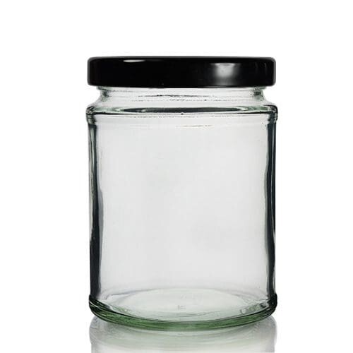 New 300ml 12oz round - 6, 300ml/12oz