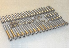 Honda CR125RA 1990-99 (87-89) Engine 74pc Stainless Allen Bolt Socket Screw Kit