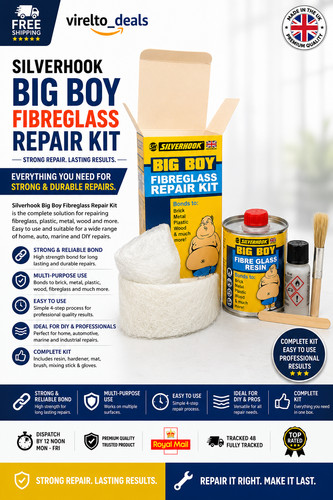 Fibre glass resin repair kit - fibre,