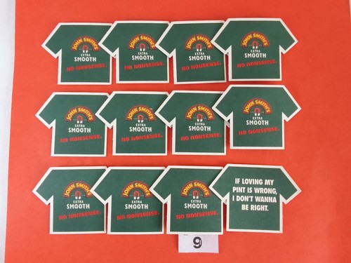 Vintage beer mats john - ,