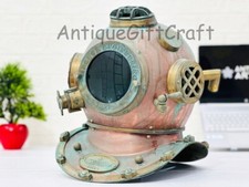 Decorative Rare Look Royal Navy Helmet Anchor Engineering Diving Helmet Gift