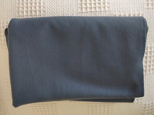 Lightweight blue boiled wool - lightweight,