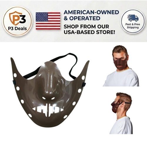 Adult hannibal lecter mask - adult,