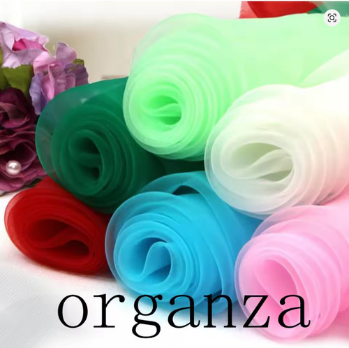 Sheer organza fabric - organza,